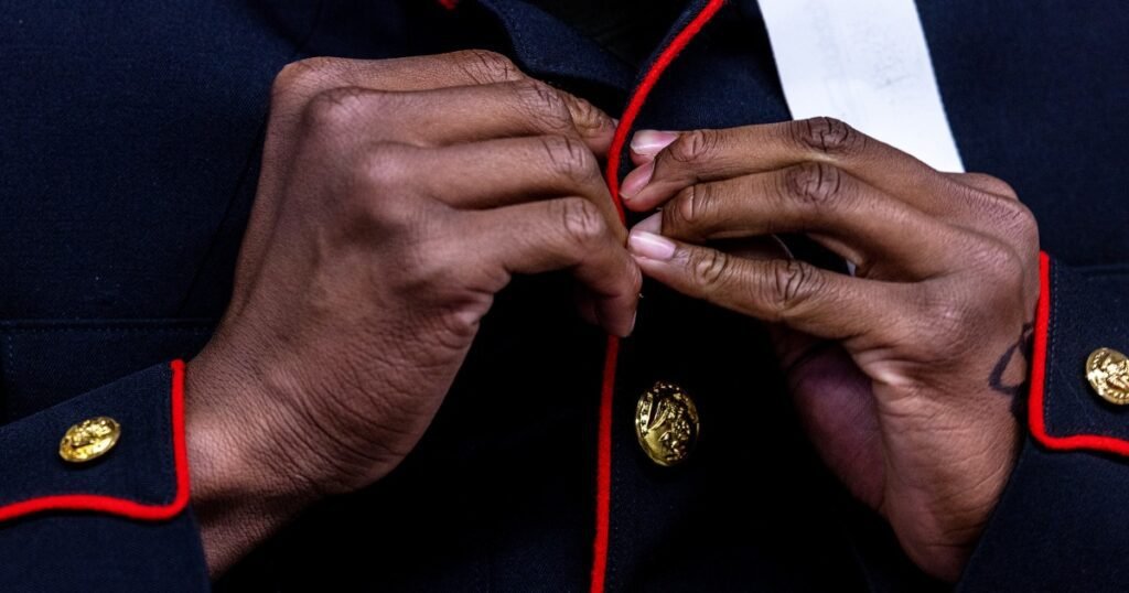 Impact of stricter shaving waiver on black marines' careers
