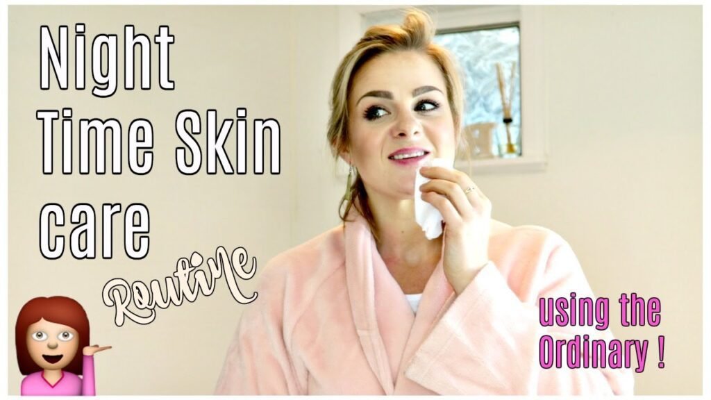 Mommy's nighttime anti aging ritual with the ordinary video