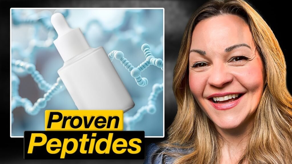 Top anti aging peptides: science backed skin solutions video