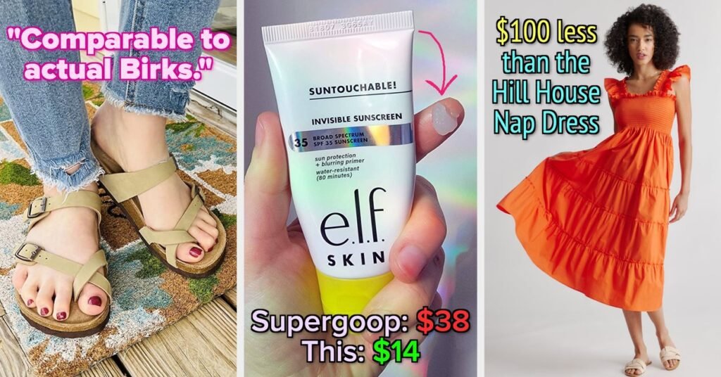 32 budget friendly alternatives for stylish summer essentials