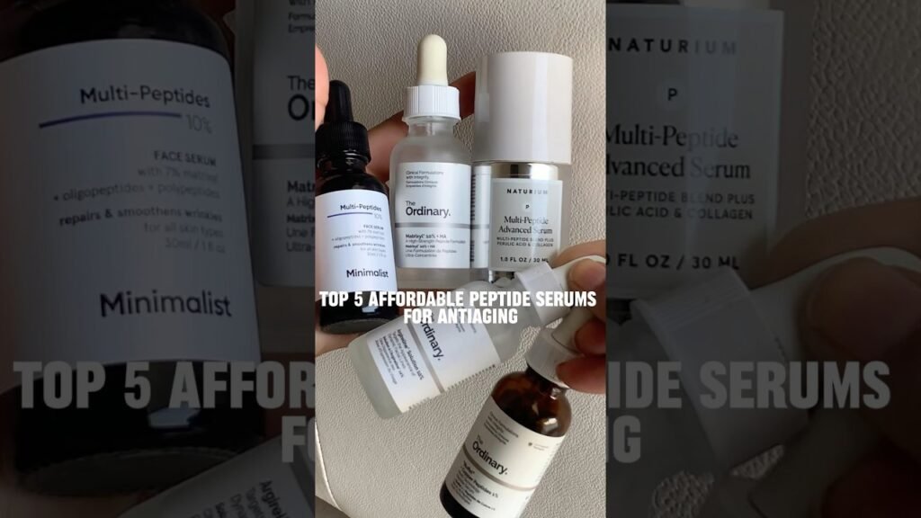 Affordable peptide power for youthful skin ❤️ video