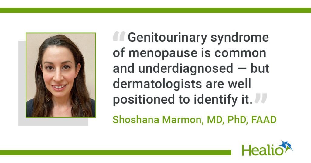 Embracing treatment for genitourinary syndrome in menopause