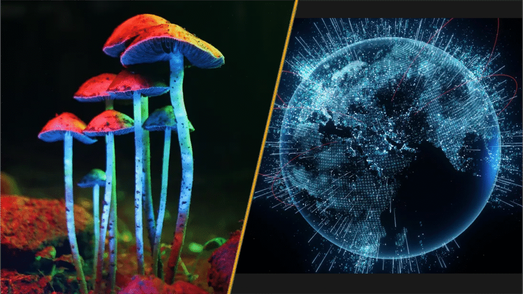 Mushroom miracles and lightning fast internet breakthroughs