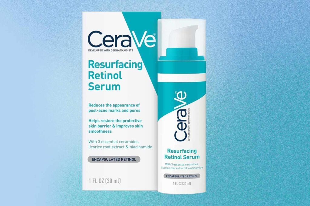 Revitalize skin with cerave's retinol solution for fine lines and