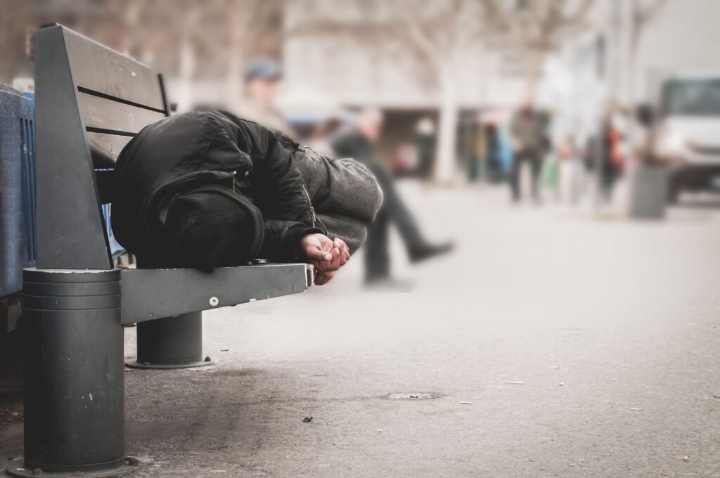 Skin health struggles among the homeless