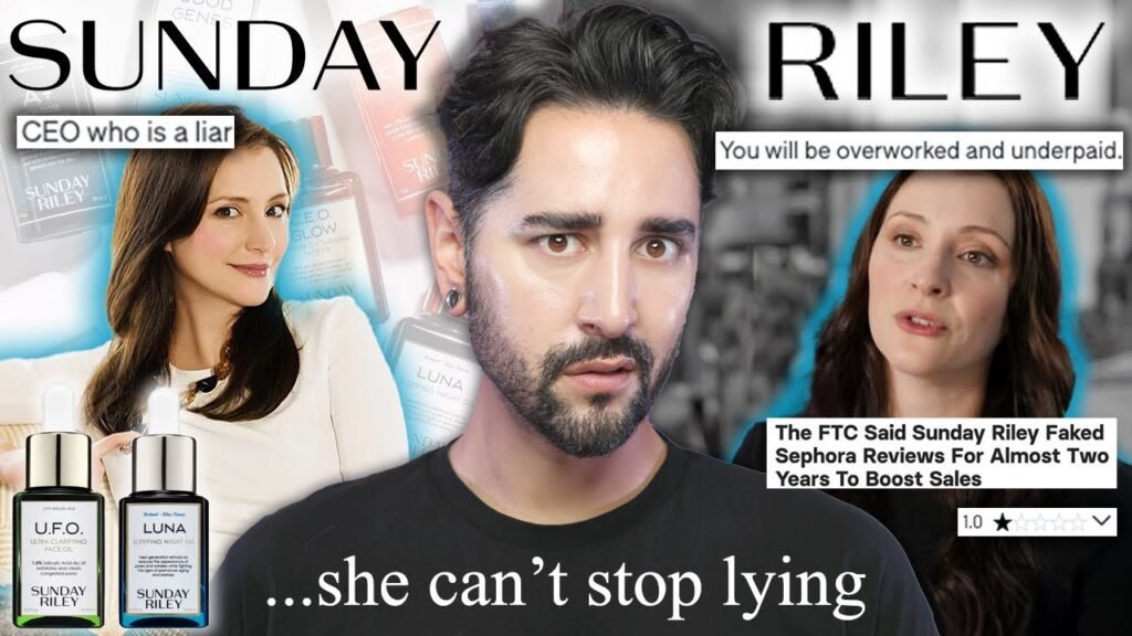 The deceptive ceo: unmasking sunday riley's skincare scandal video